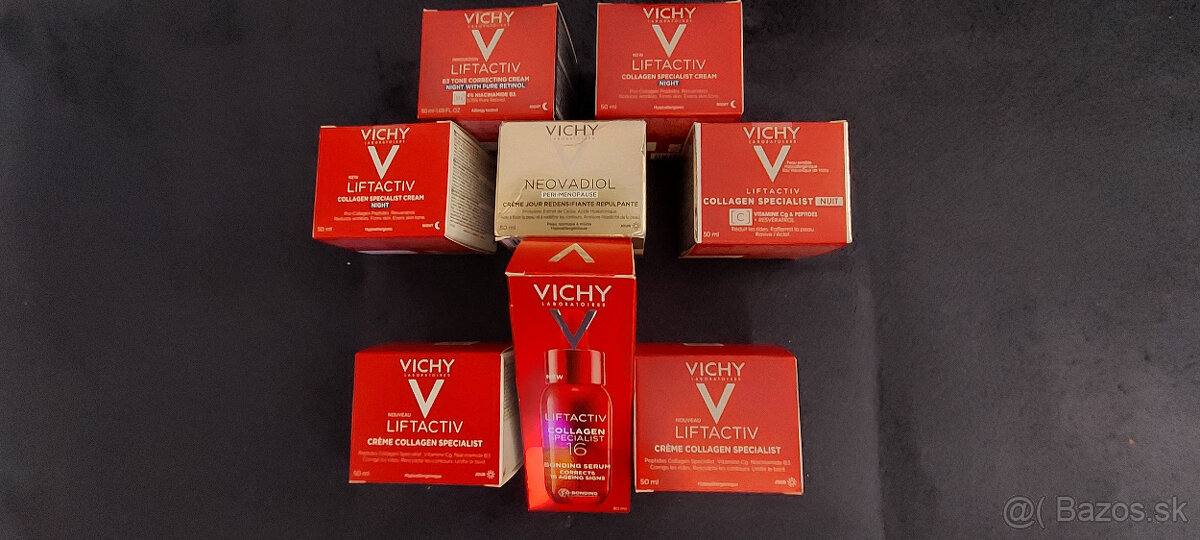 Vichy krémy a séra akcia