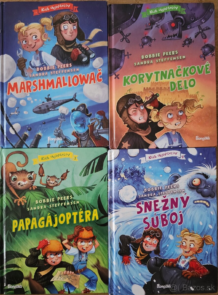 Predam knihy club objaviteľov 1-4