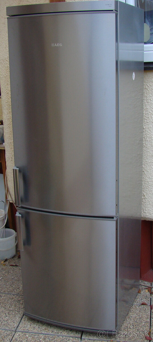 Kombinovaná chladnička AEG SANTO A++nerez