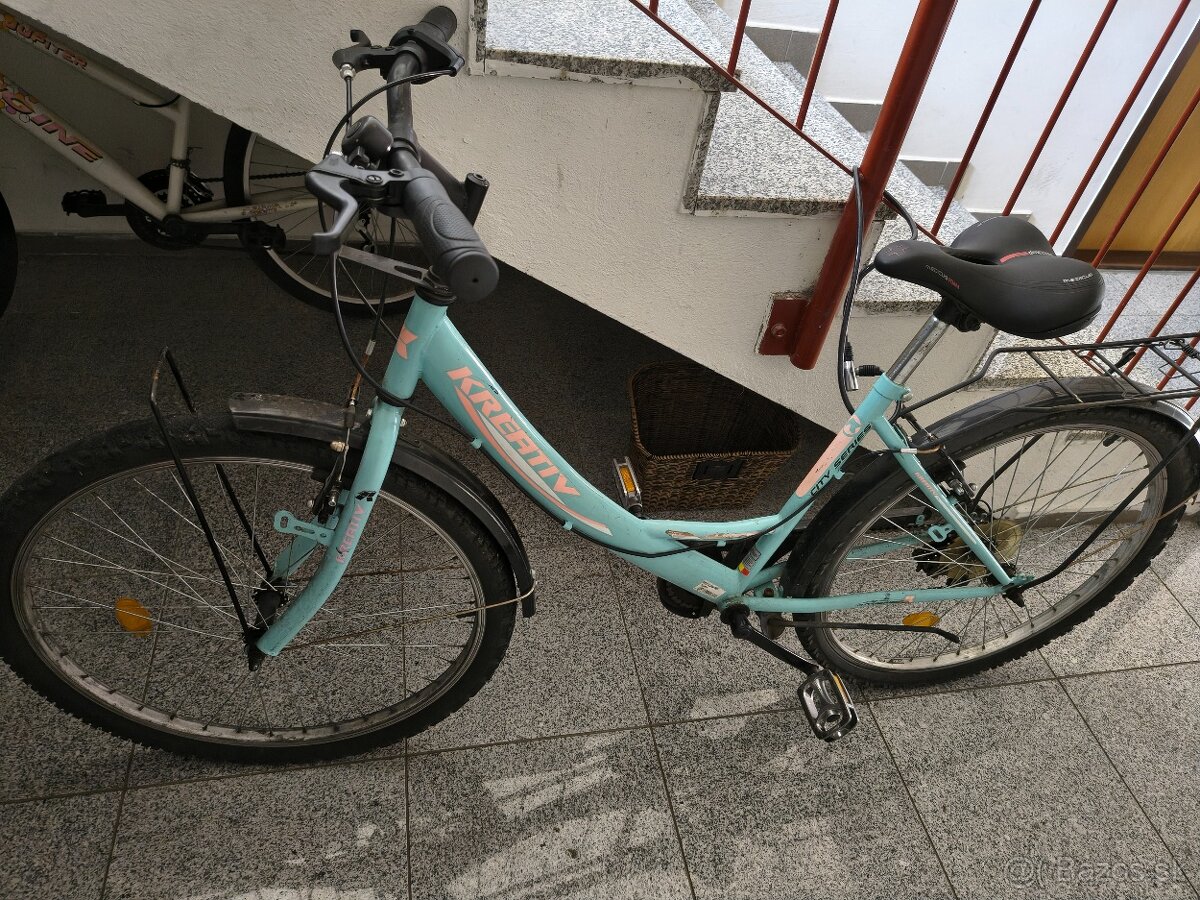 Dámsky mestský bicykel