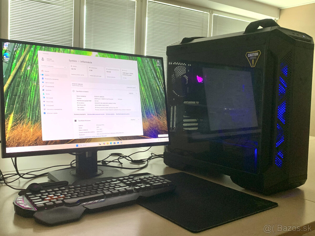 Predam hracsky pocitac a monitor