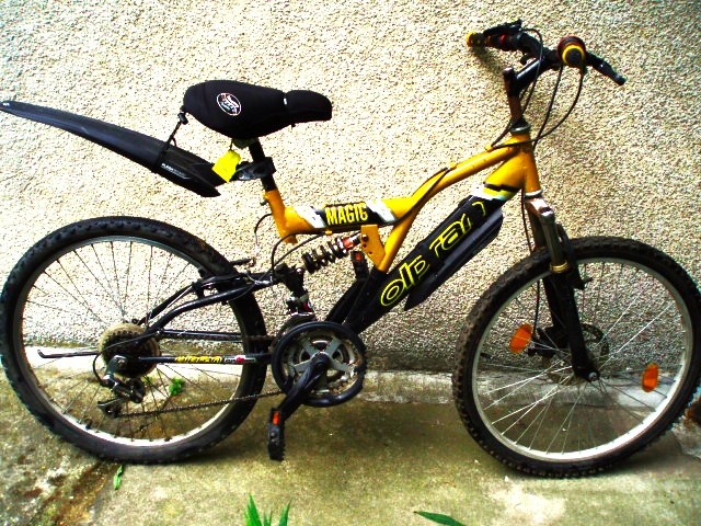 Odpružený (MTB) bicykel