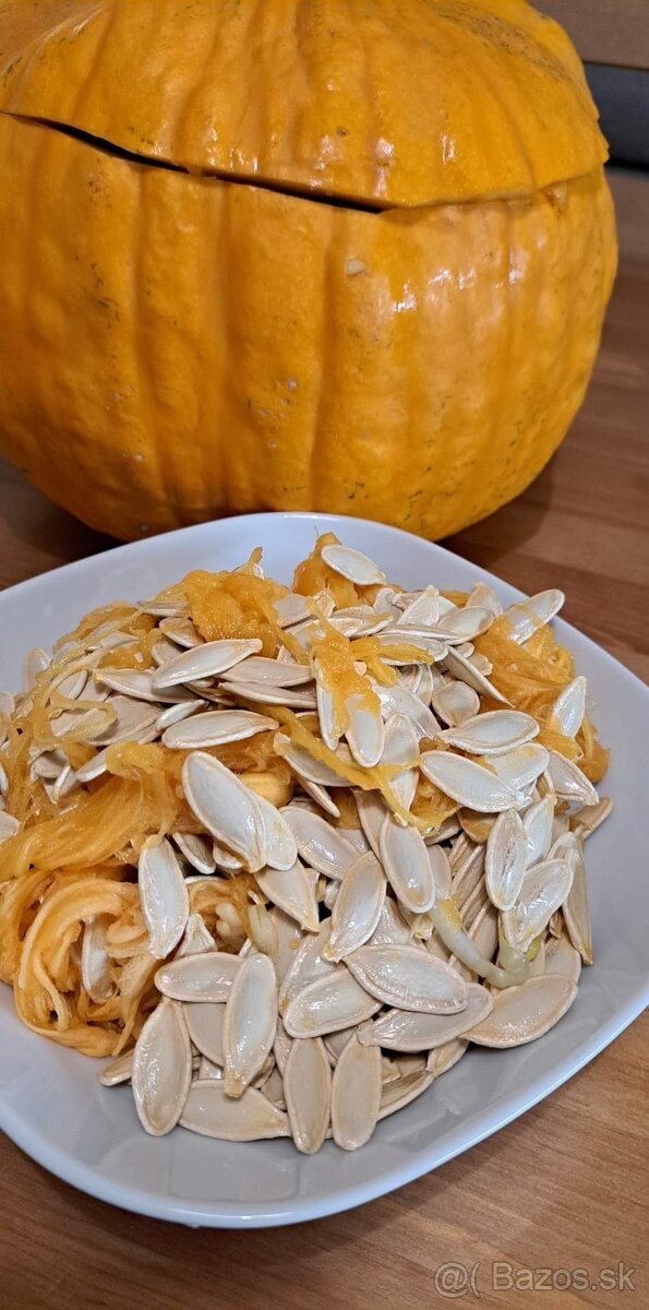 Tekvicove Jadierka . neumývané ručne vybrane -