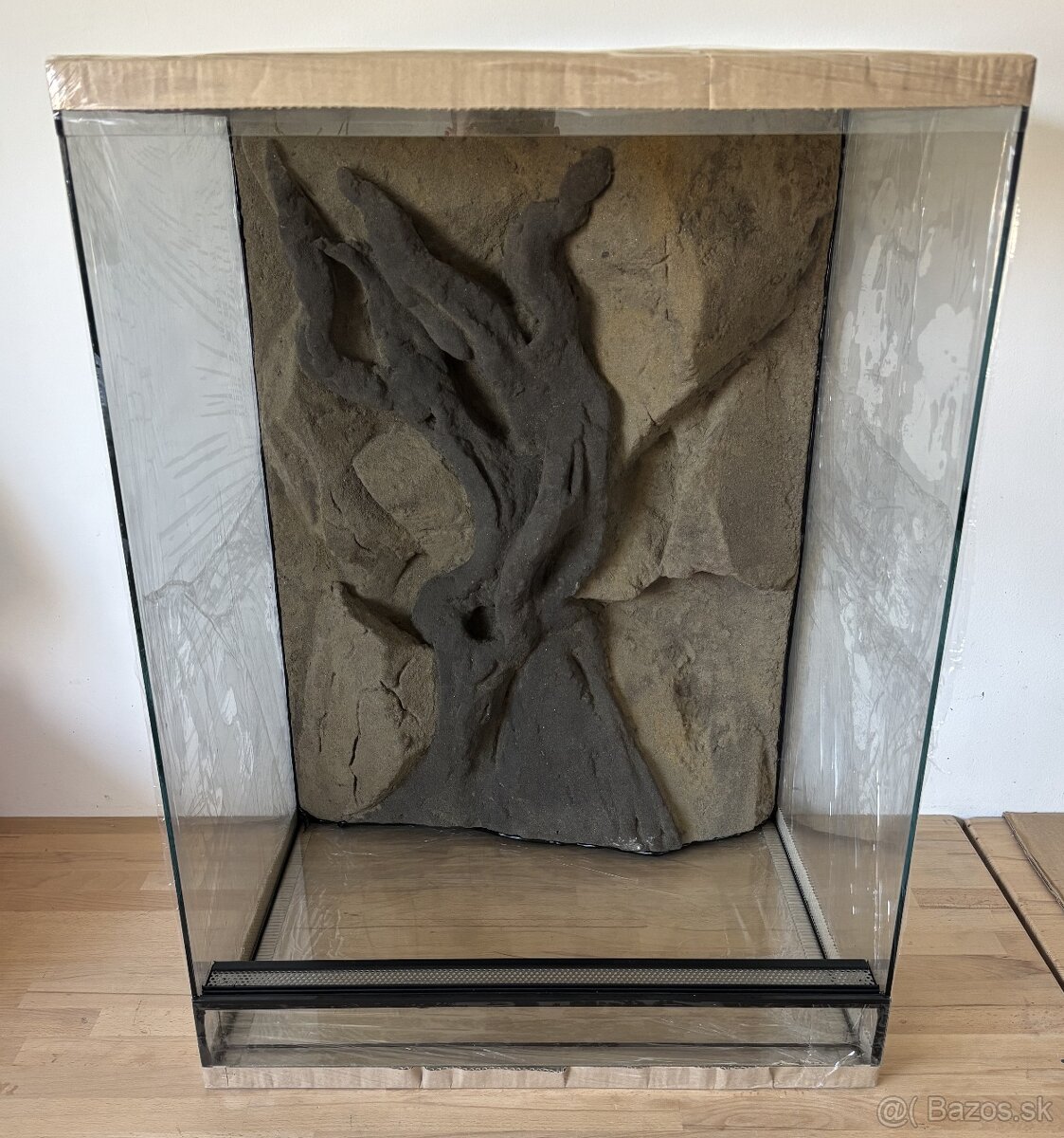 Terárium 60x50x80 s 3D stenou