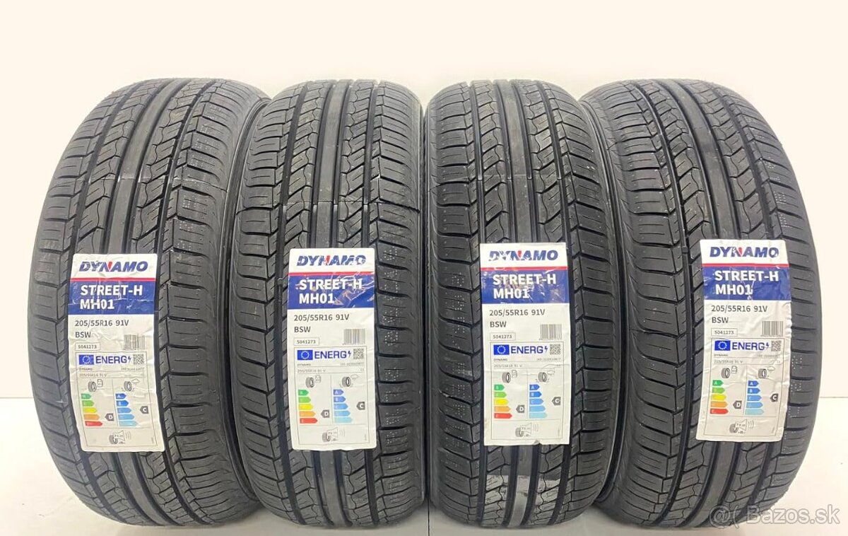 Dynamo letné 205/55 R16 - nové