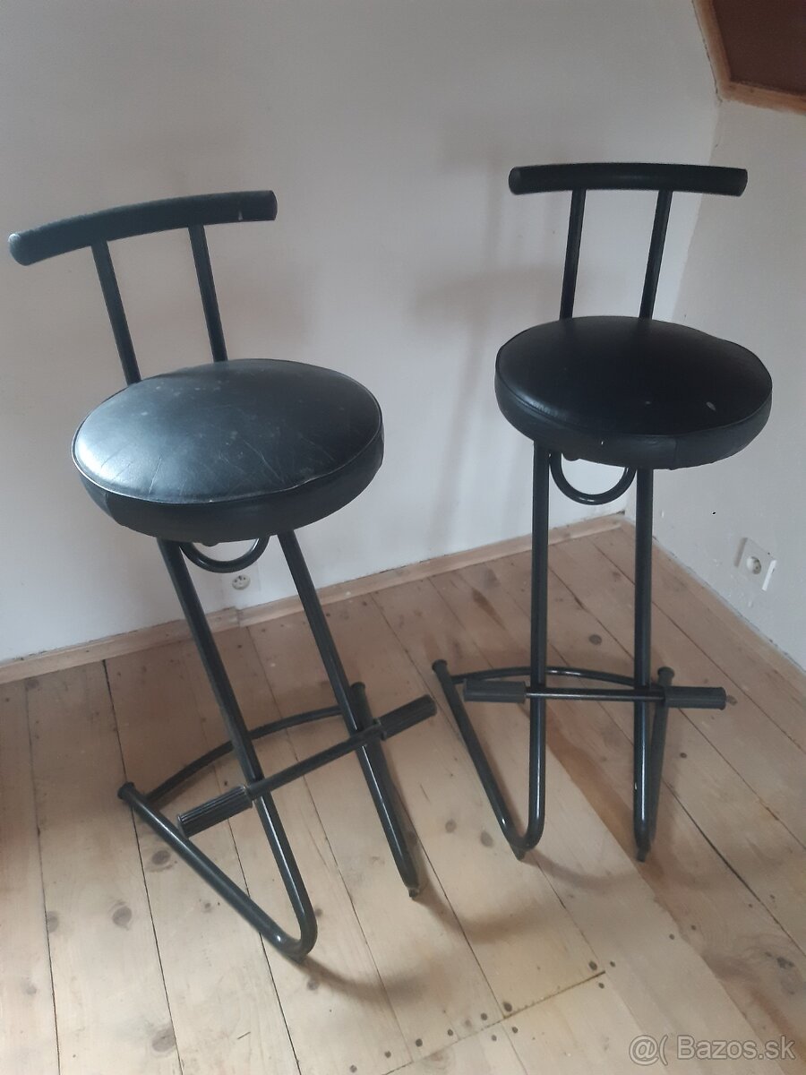 Predam retro barove stolicky 2 kusy