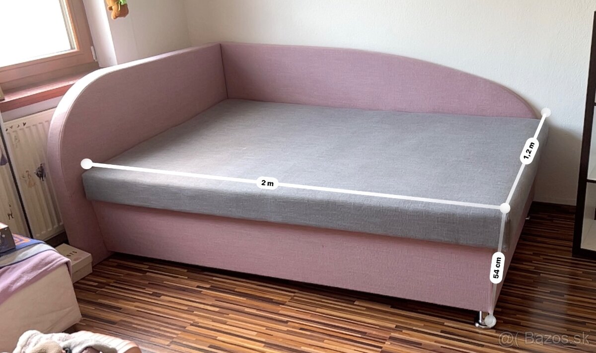 Posteľ 200x120 cm