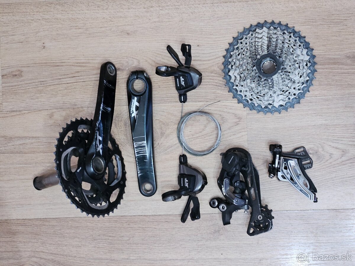 predam vymenim Komplet pohon shimano XT 3x11 inzerat platny