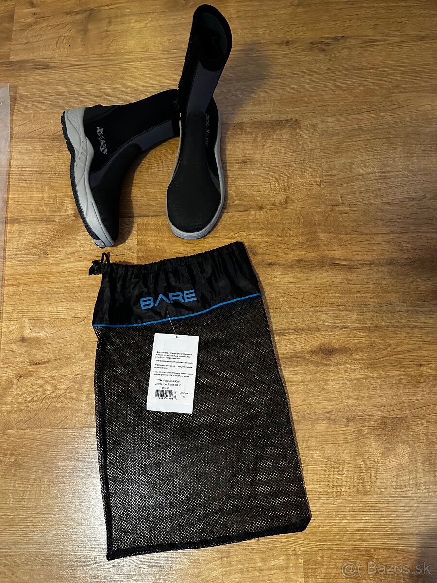 Neoprénové topánky Bare Ice Boots 6