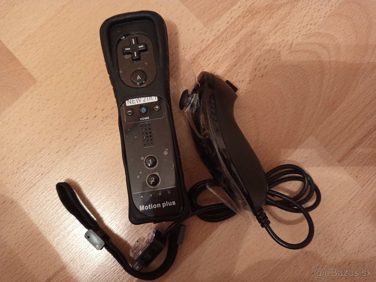 Predám úplne nový ovládač pre Nintendo Wii-Motion Plus