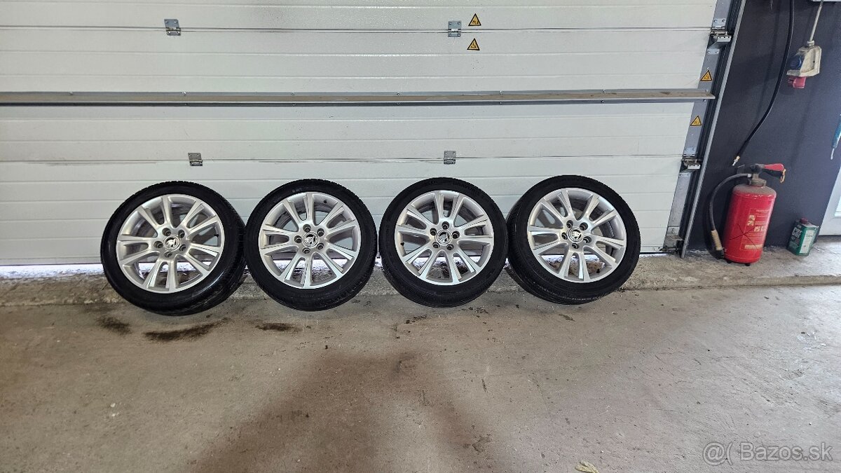Kolesa 5x112 r17 škoda