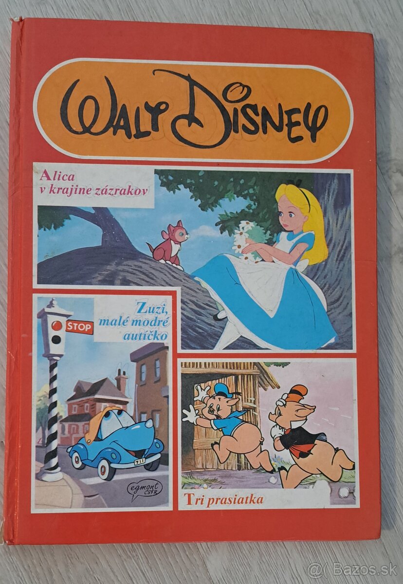 Disney 3v1 cervena kniha