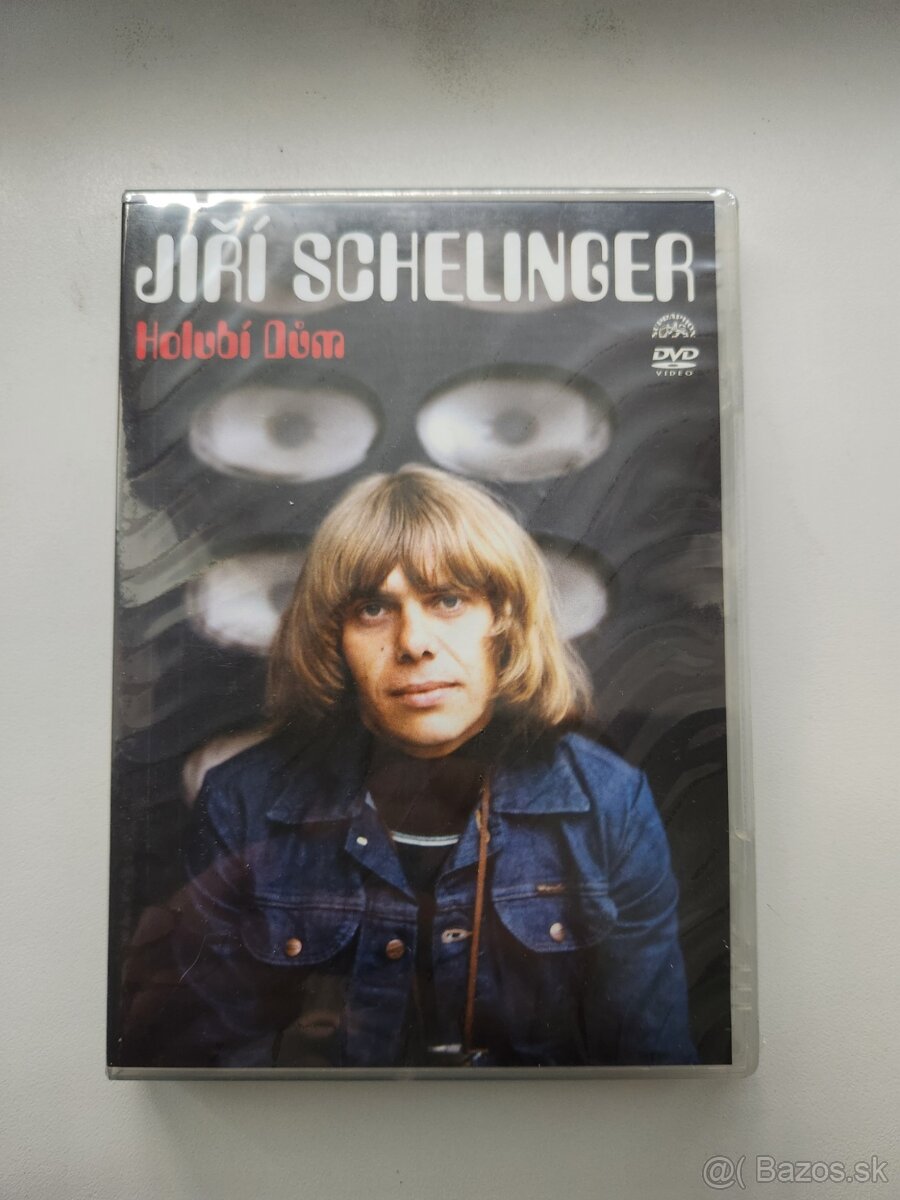 DVD klipov Jiří Schelinger - Holubí dům. NOVÉ NEROZBALENÉ