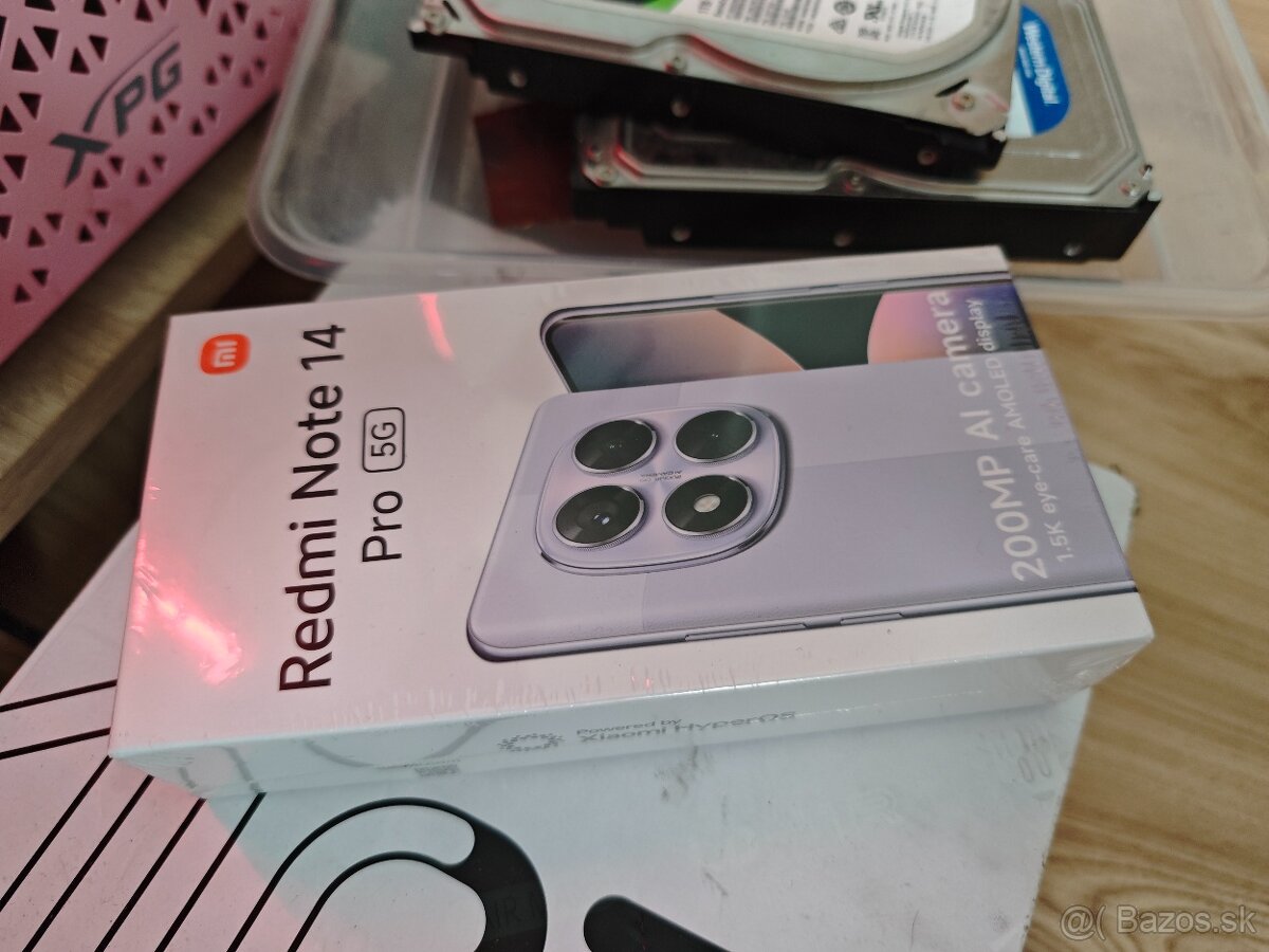 Predám čisto novy redmi note 14 pro 5g