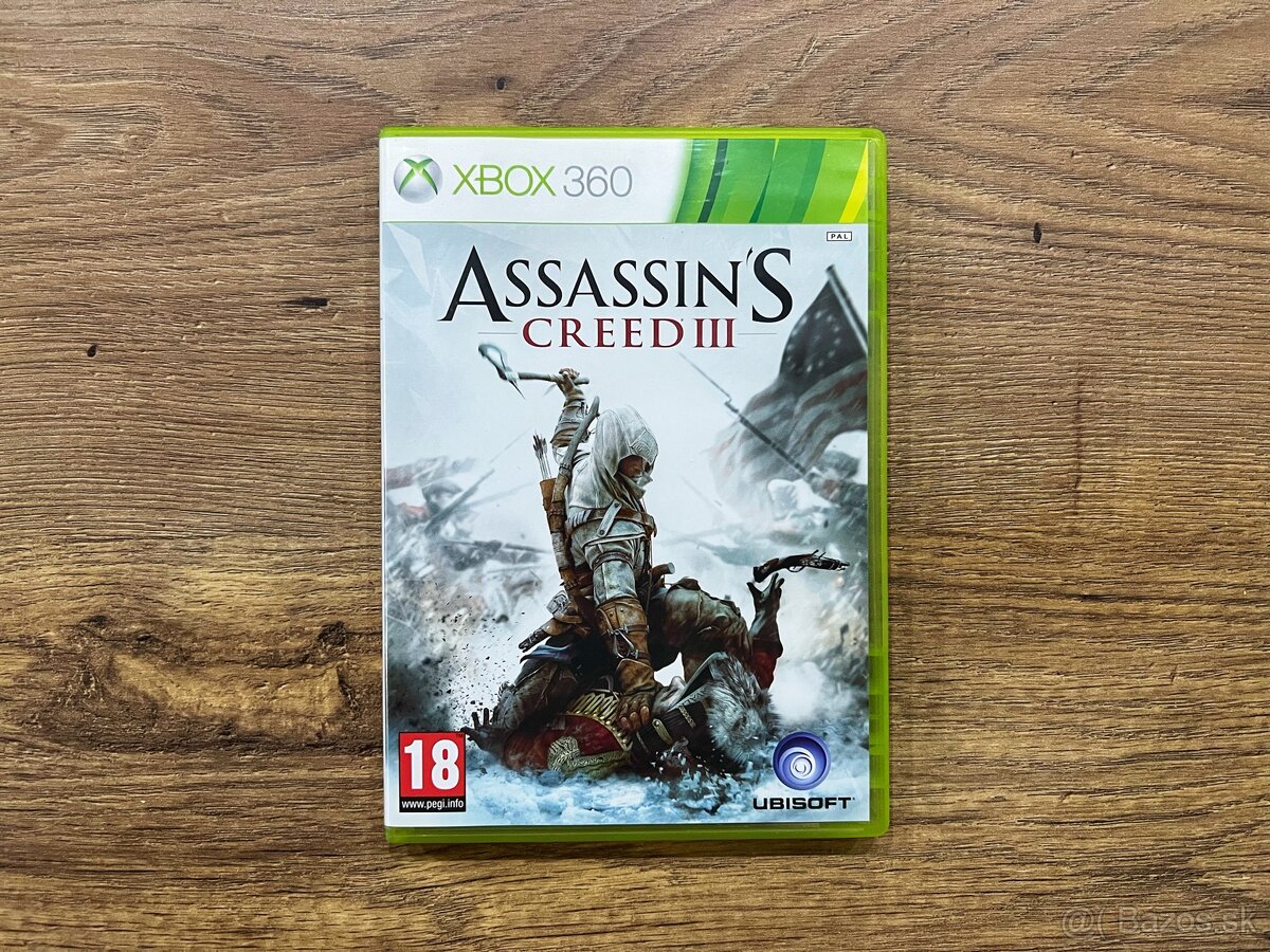 Hra Assassin’s Creed 3 na Xbox 360