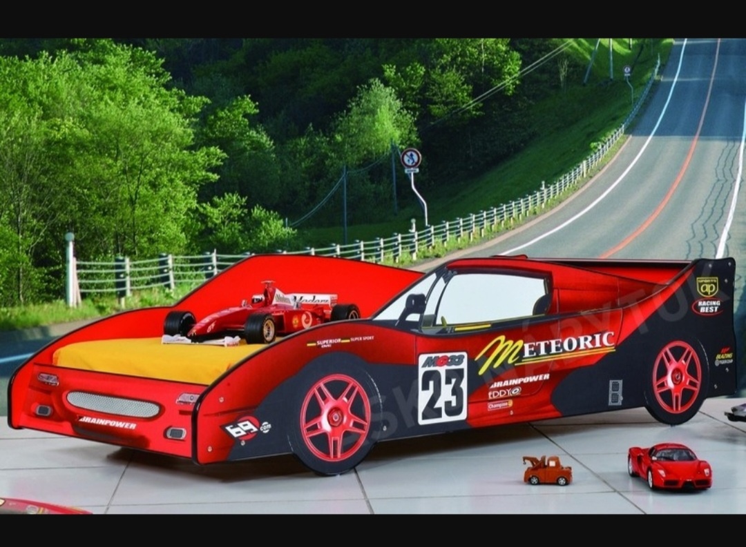 Auto posteľ - rám s rostom