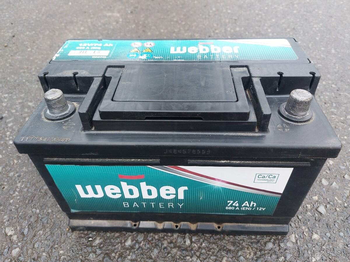 Autobatéria Webber 12V 74 Ah