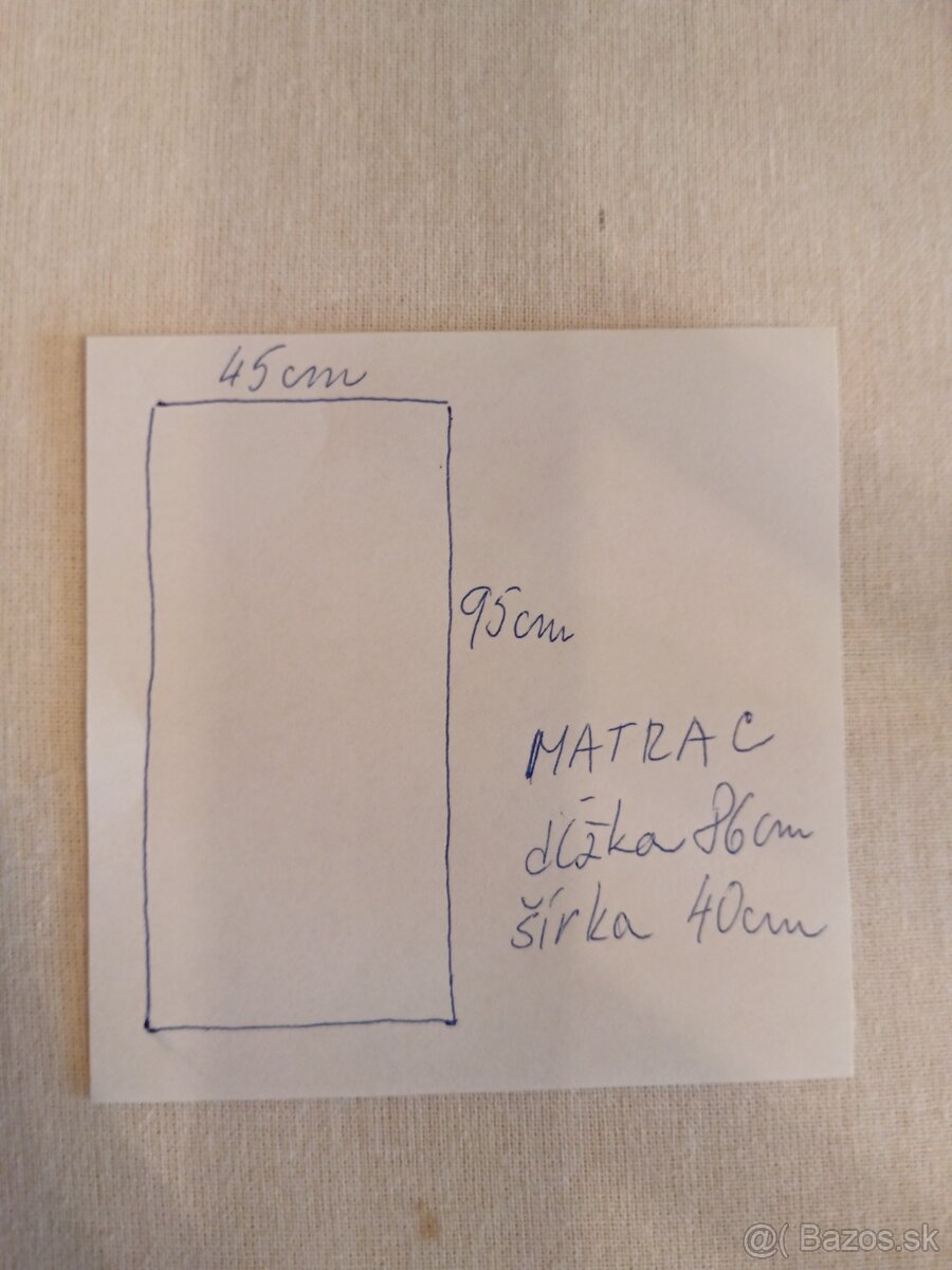 Detská postieľka malá