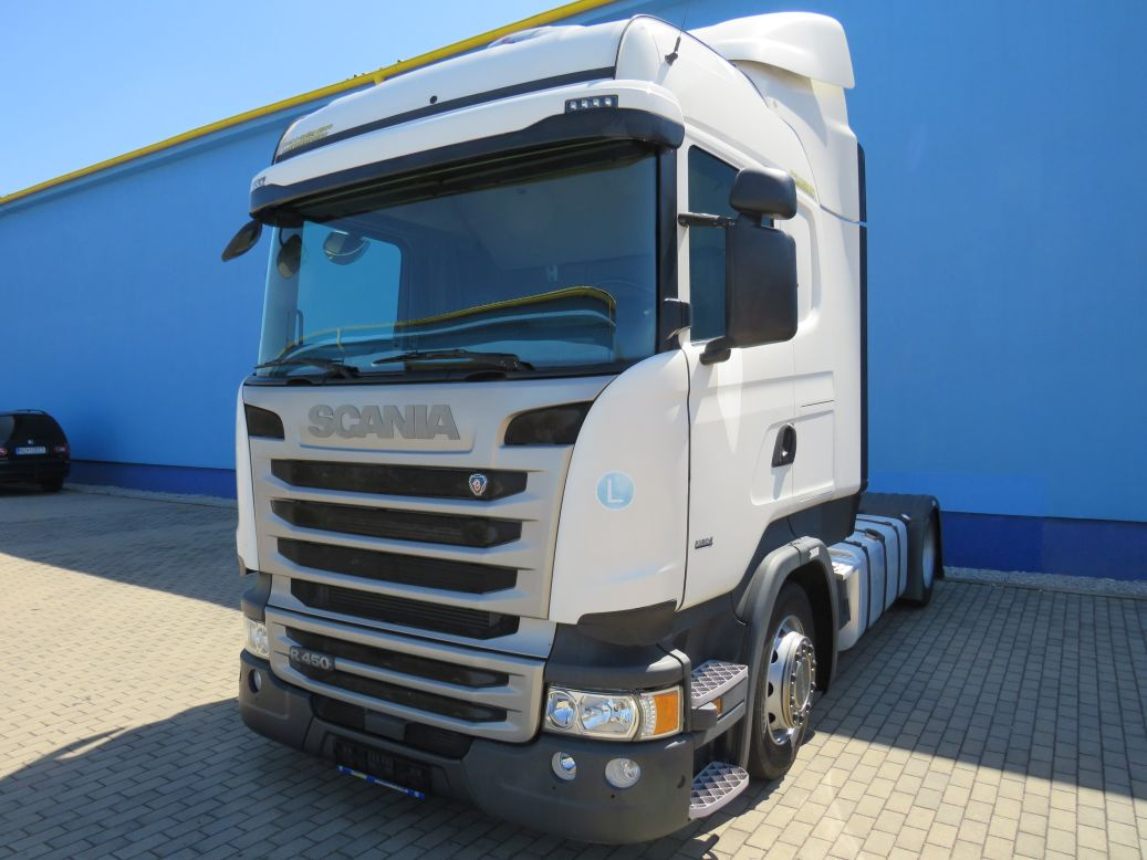 SCANIA R 450,E6,RETARDER,Nez.klíma,Aut,Tank 1400L,Nový tacho