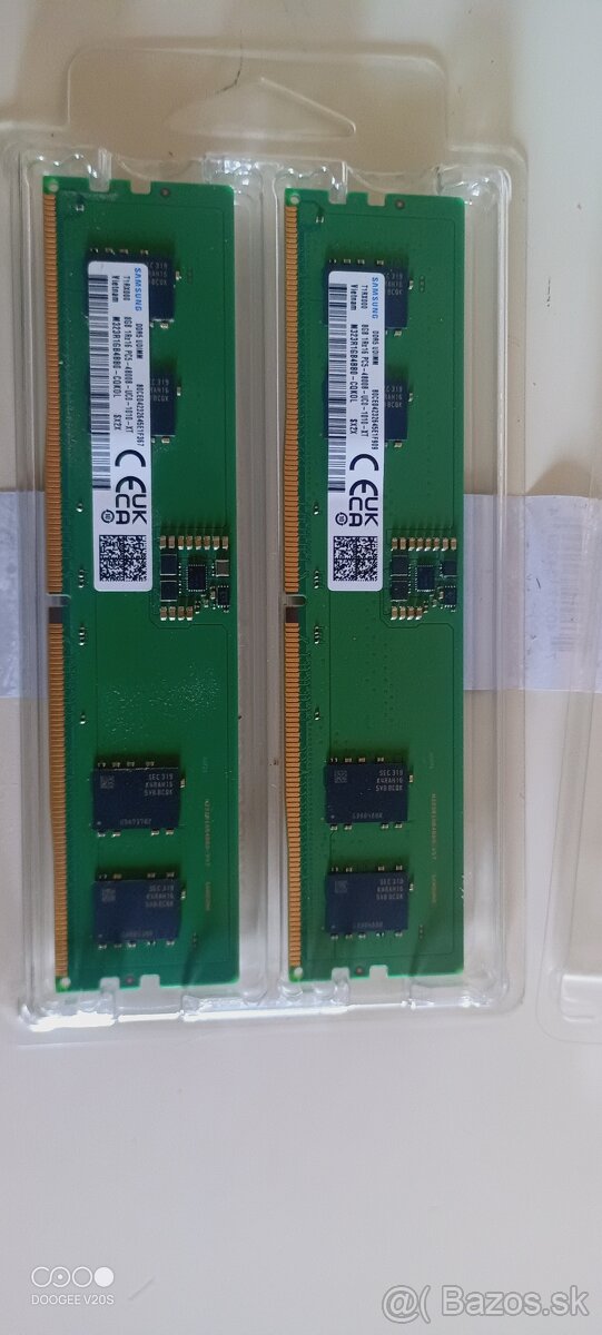 RAM Samsung DDR5 2x8Gb