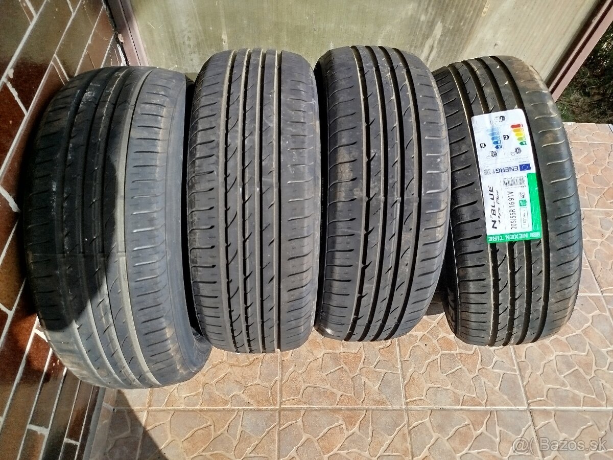 Nové letné pneumatiky 205/55 R16