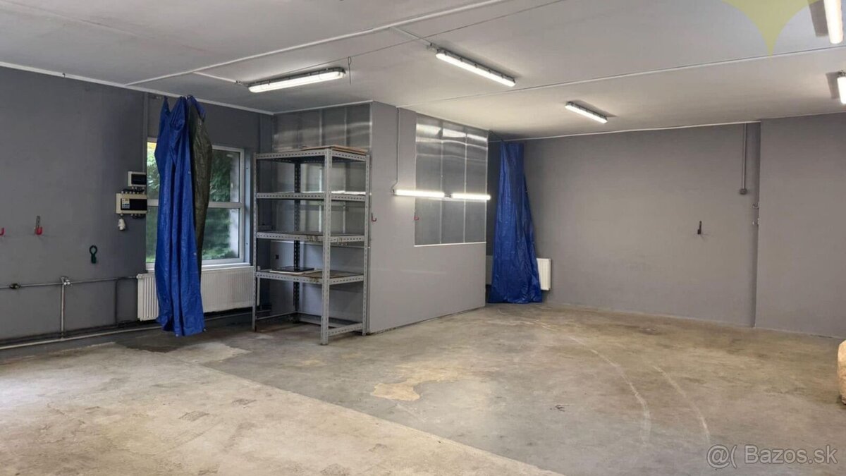 Nebytové priestory vhodné na sklady, výrobu, servis v uzavre