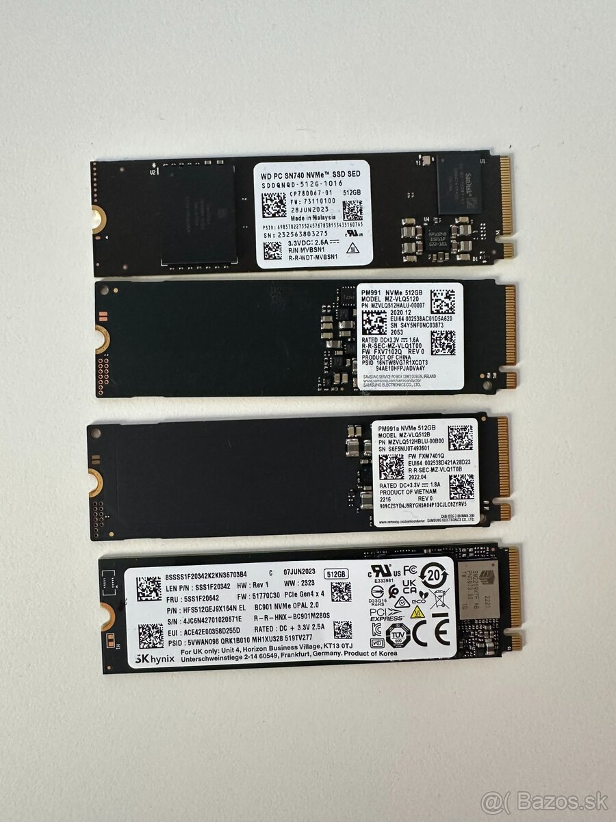 512GB NVMe SSD M.2