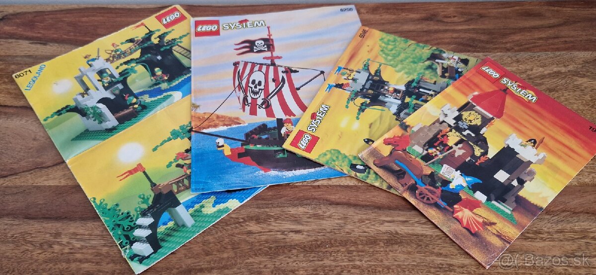 Lego Pirates & Castle rarity - 6046, 6071, 1906, 6250