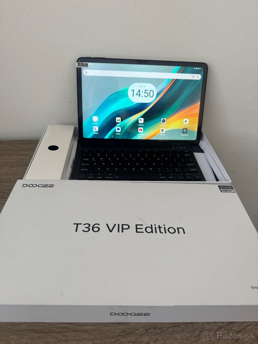 Nový tablet Doogee T36 Vip Edition 32gb ram 256gb