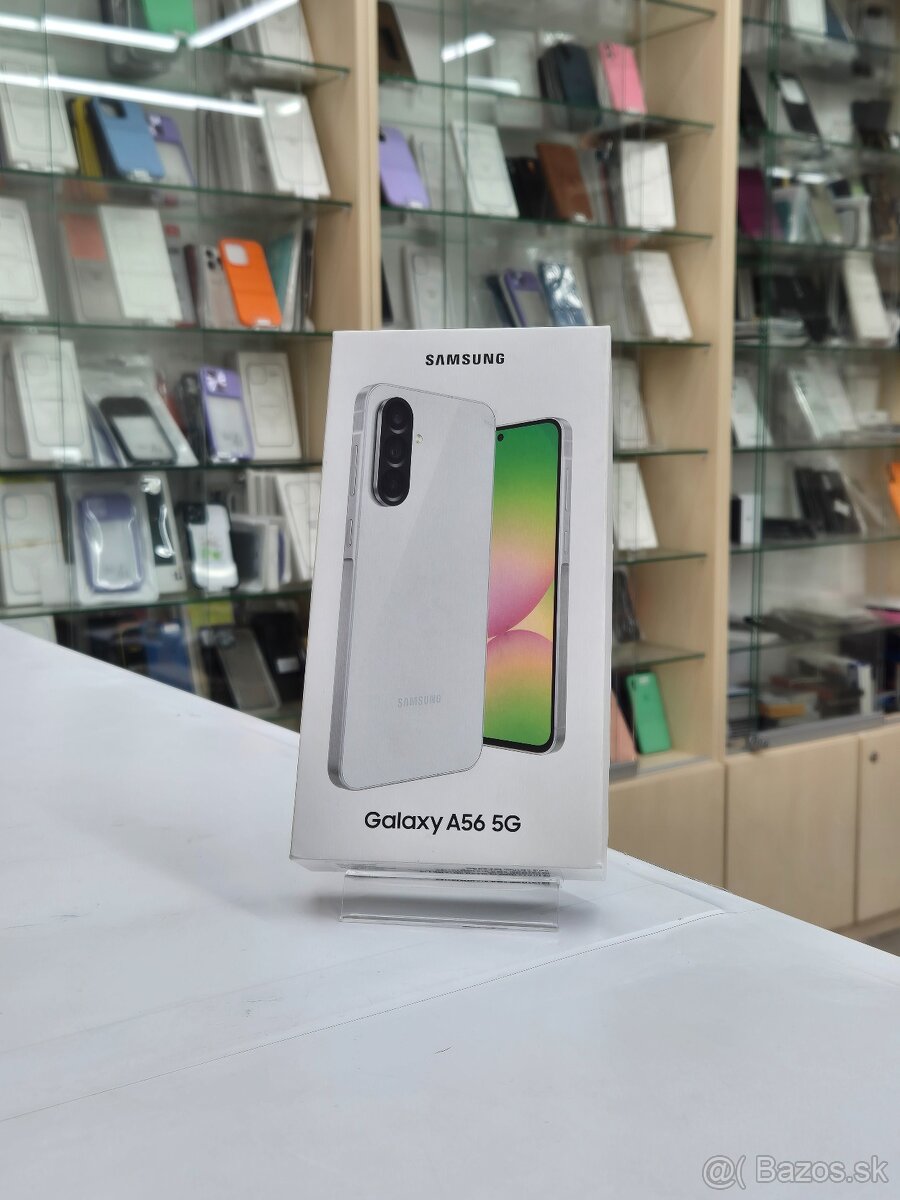 Samsung Galaxy A56 5G 256GB Lightgray | NOVÝ KUS