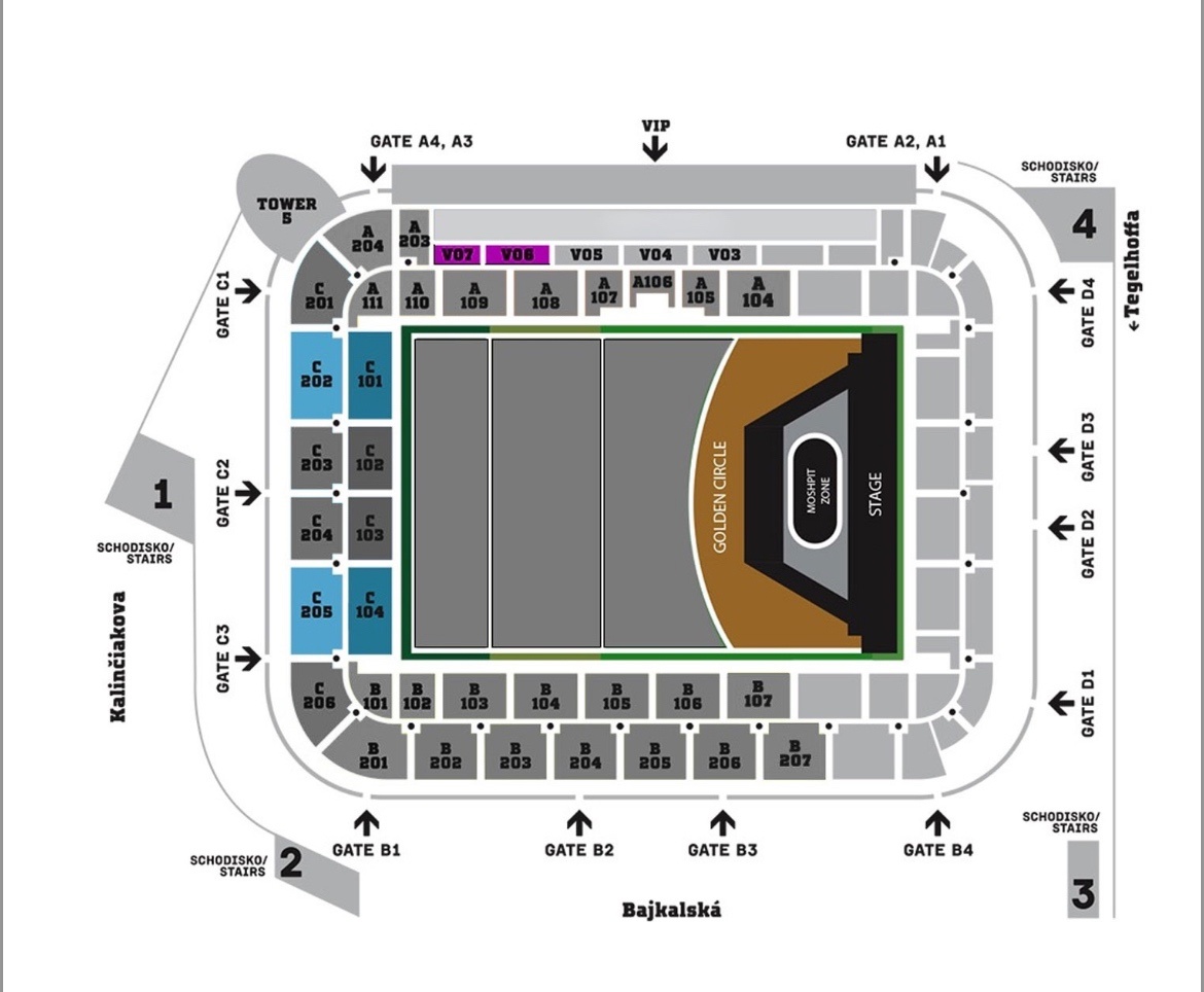 Separ Tehelne pole - sektor B206