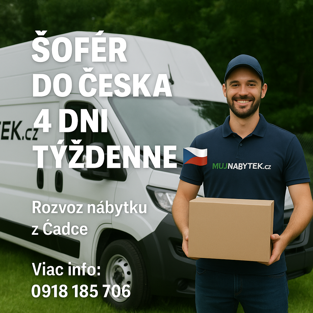 🟩 Vodič na rozvoz nábytku – Česko 🇨🇿