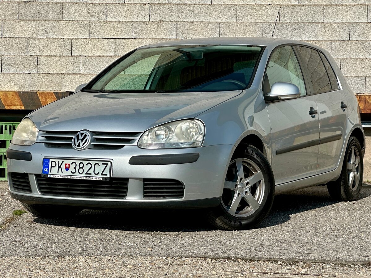 Volkswagen Golf 5 1.9TDI 77kw 263 000km kúp. v SR 1. majiteľ