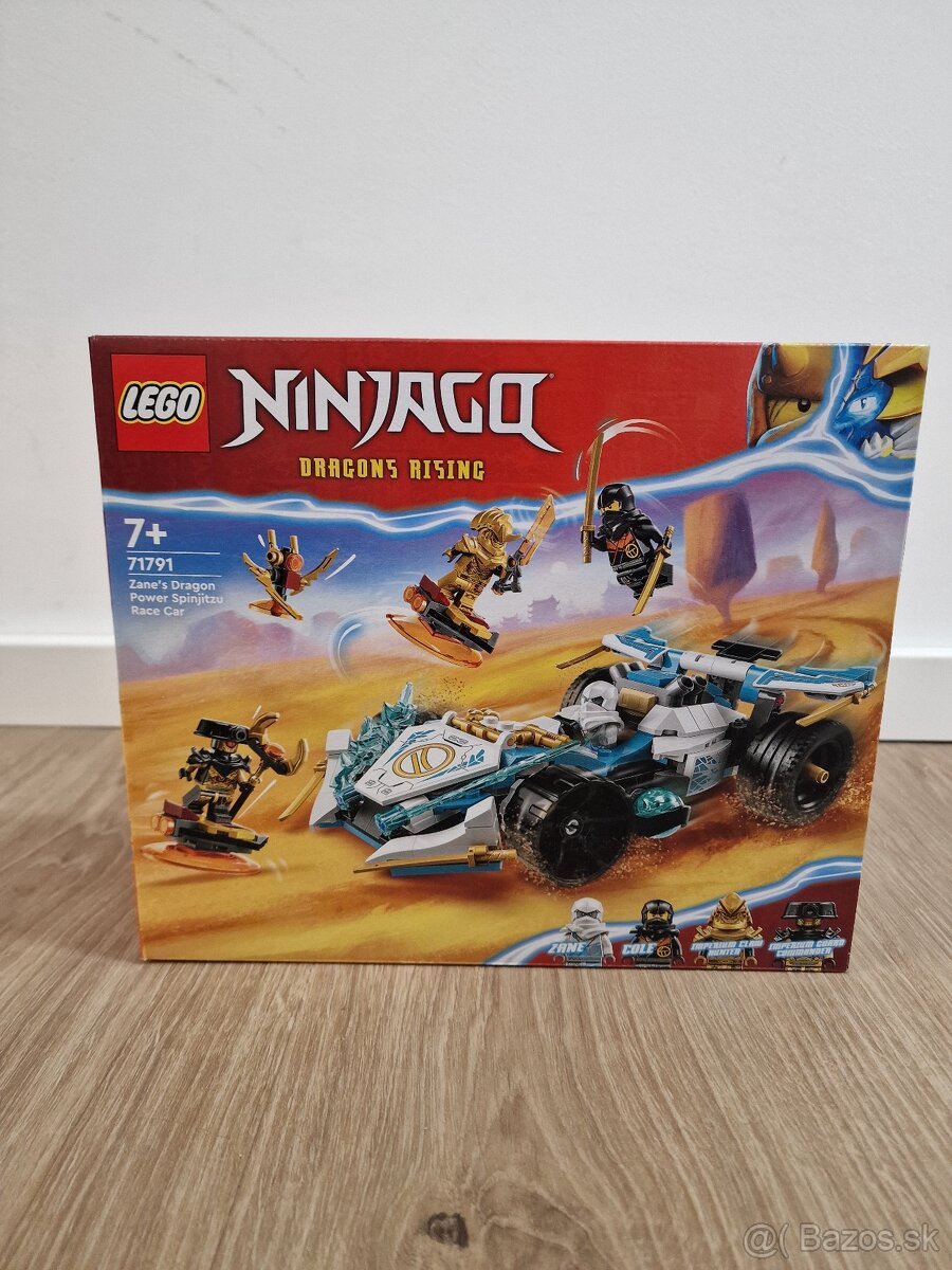 LEGO Ninjago 71791 Zane's Dragon Power Spinjitzu Race Car