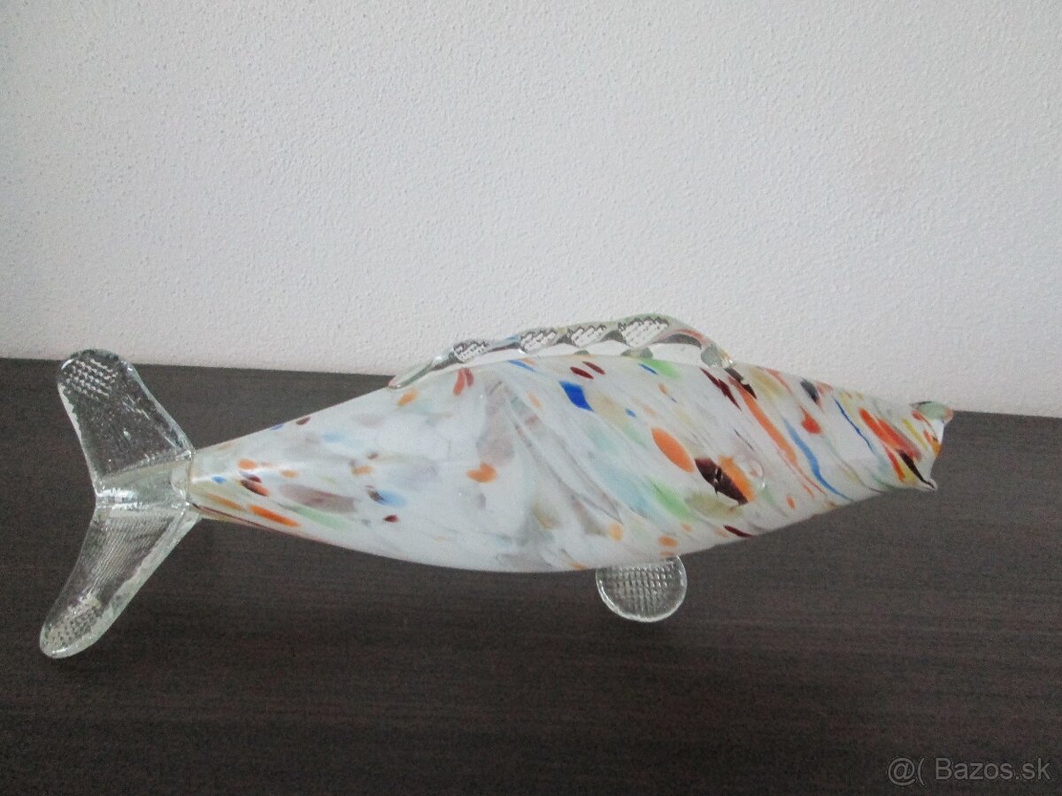 hutné sklo - ryba
