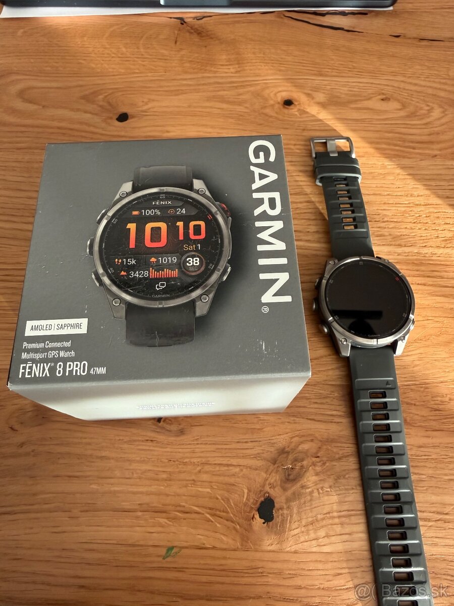 Garmin Fenix 8 Pro, Titanium sapphire 47mm