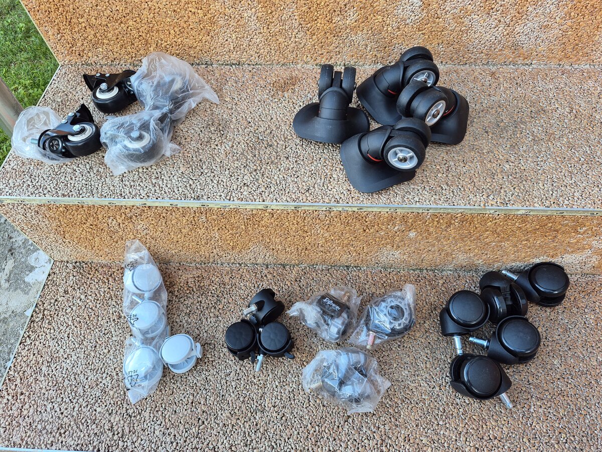 Kolieska ku nábytku