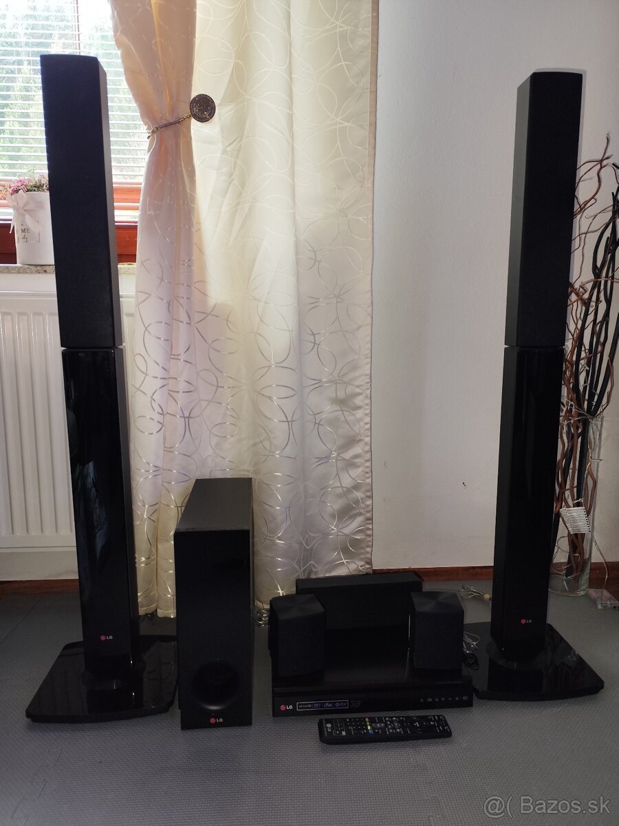 Predám 3D Blu-ray domáce kino 5.1 LG BH6430P