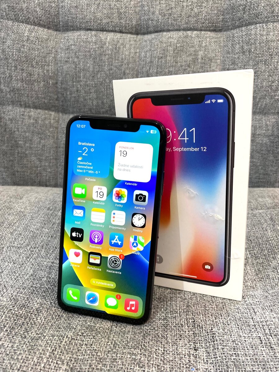 iPhone X 256GB (plne funkčný)