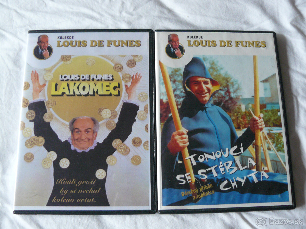 Predám DVD Louis de Funès