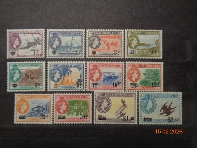 Poštové známky - VIRGIN ISLANDS