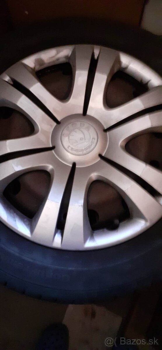 Plechové disky 13" škoda fabia