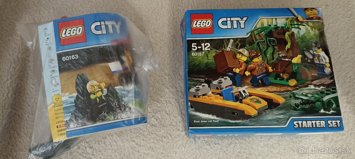 LEGO city 60163 + 60157+31071 /3 balenie/