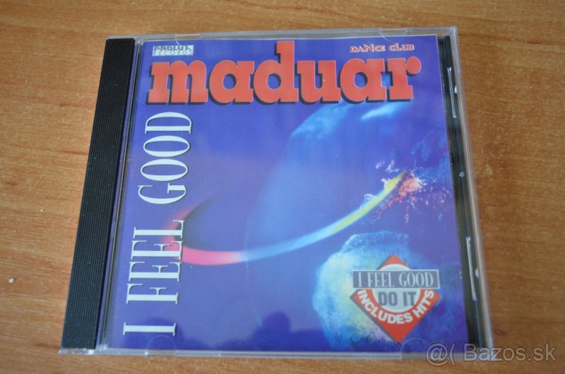 PREDÁM CD MADUAR. I FEEL GOOD. 1995