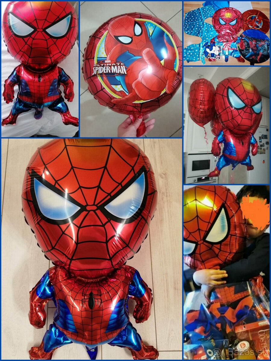 Nové veľké balóny Spiderman - AŽ 16 kusov