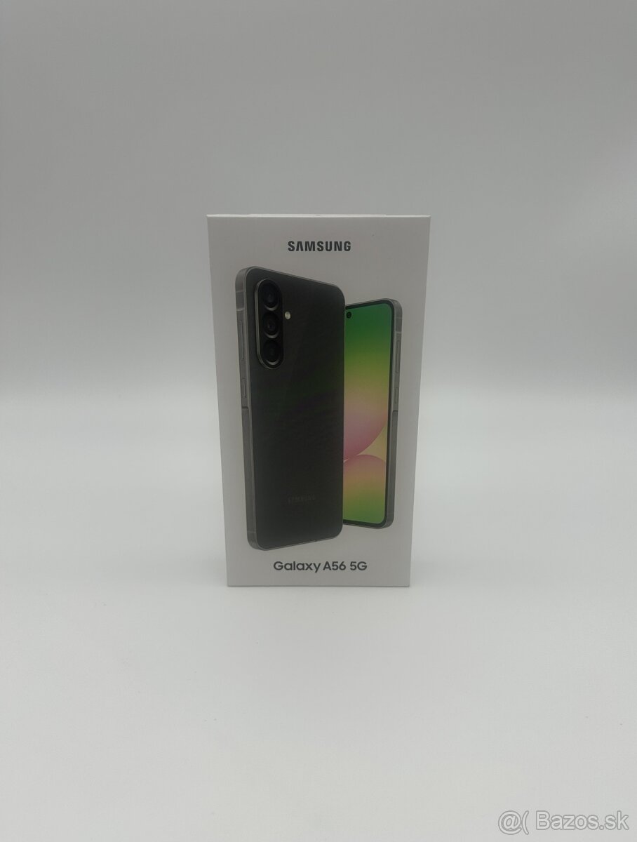 NOVÝ Samsung Galaxy A56 5G 8/256GB Graphite + ZÁRUKA