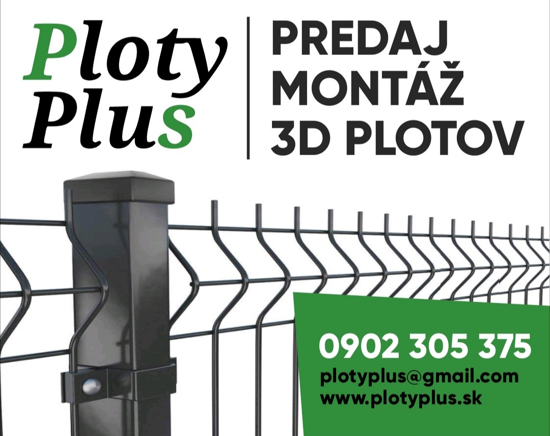 Predaj a montáž 3D/2D plotov