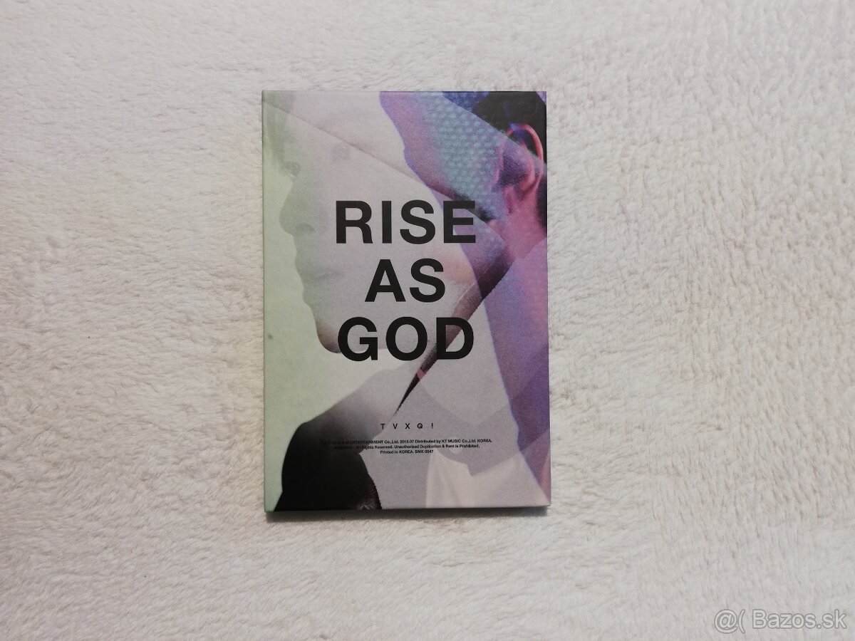 Predám KPOP album RISE AS GOD skupiny TVXQ