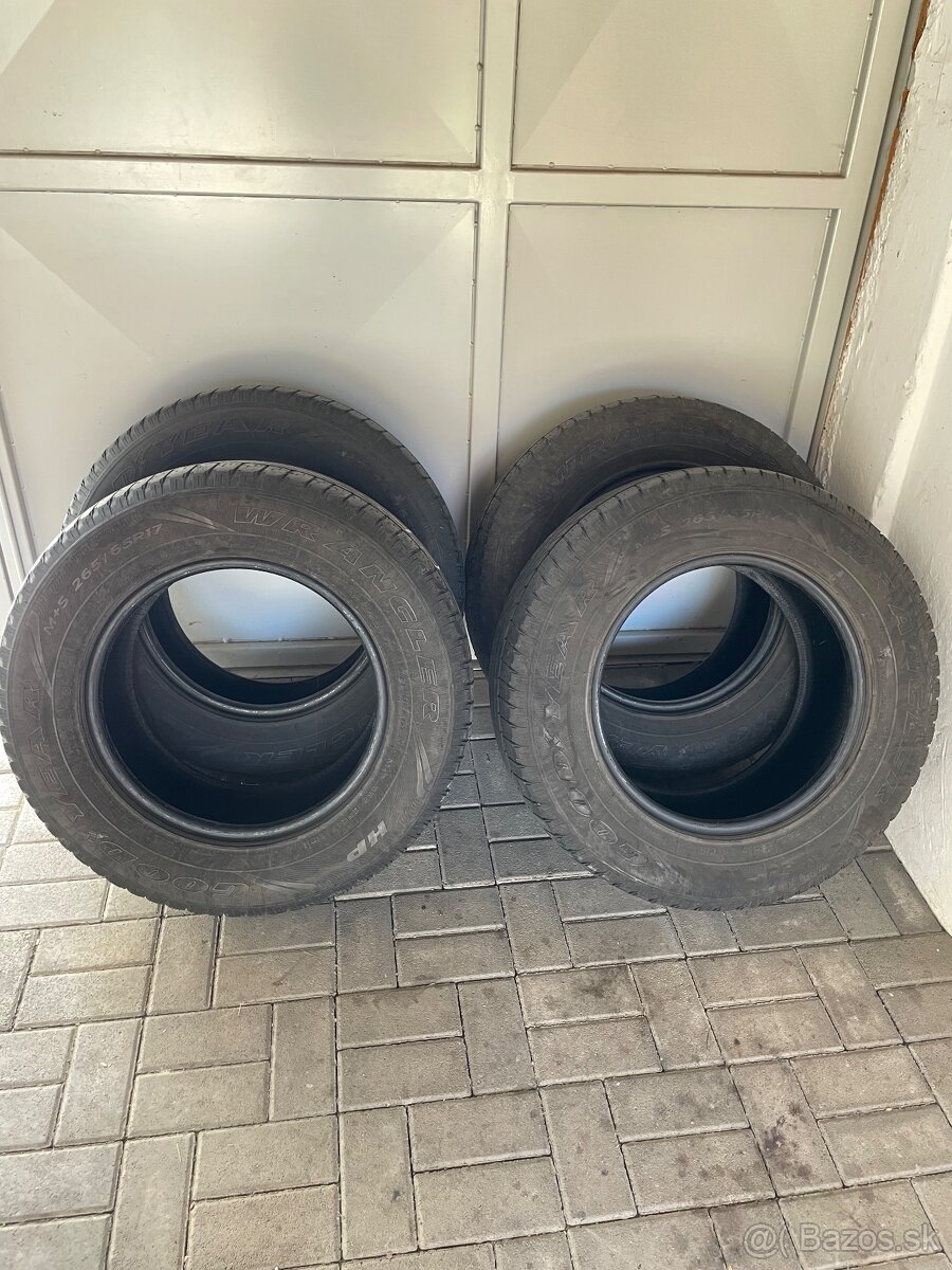 Gumy M+S 265/65 R17