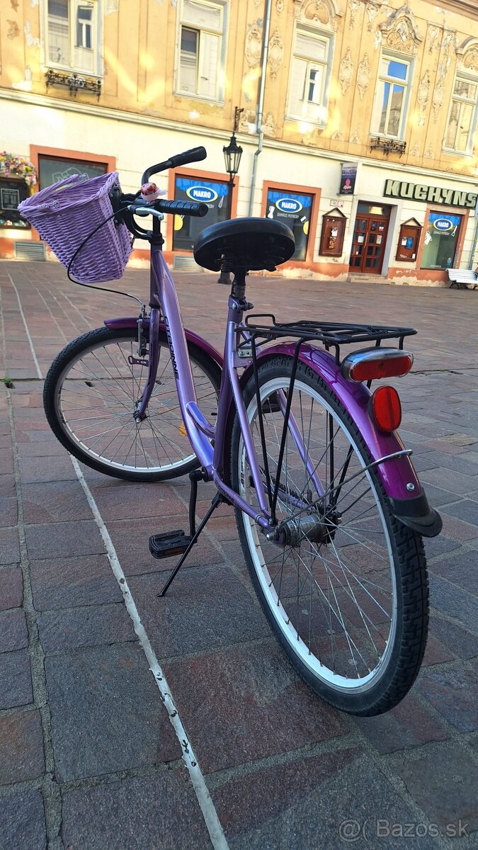 Predám dámsky/dievčenský mestský bicykel